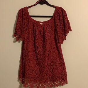 Lace blouse